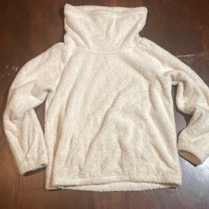 Cowl neck Sherpa Fleece